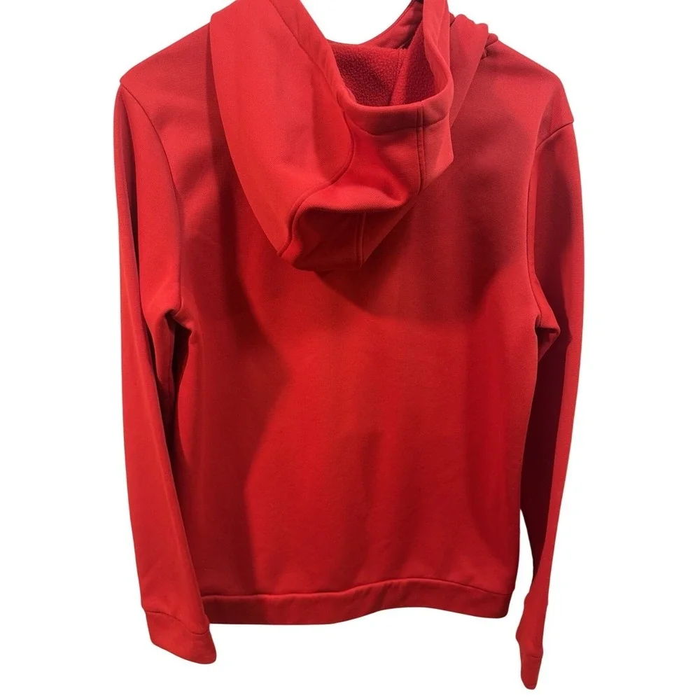 Under‎ Armour Pullover Hoodie Sweatshirt Size Youth XL Loose Fit Active Red